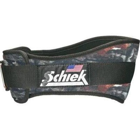 Schiek Sports Schiek S-2004CAS 4.75 in. Original Nylon Belt; Camoflage - Small S-2004CAS